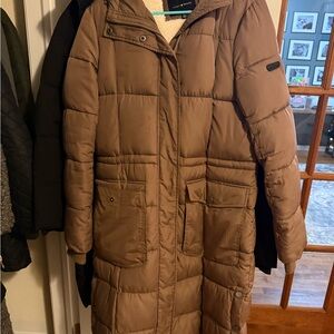 Lucky Brand Tan Puffer Jacket